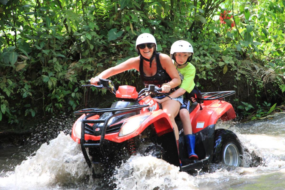 Ubud Adventure: ATV ride, Rafting & Waterfall Views gallery photo 2
